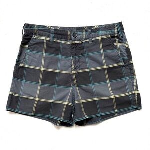Element Checkered Print Shorts Size 30